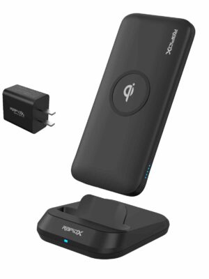 MyPort 10K Power Bank Stand + Power Adapter - Black