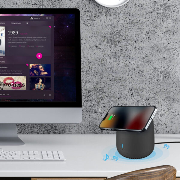 Capo Magnetic Wireless Charger, Portable Bluetooth Speaker & Stand for iPhone 12, 13 14 15 16