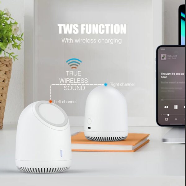 Capo Magnetic Wireless Charger, Portable Bluetooth Speaker & Stand for iPhone 12, 13 14 15 16